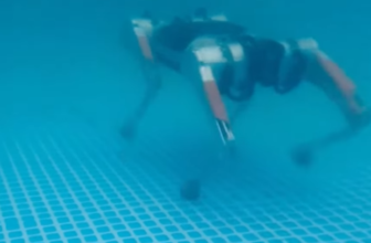 This underwater canine robotic comes with its personal horror soundtrack