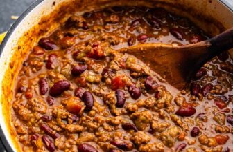 Traditional No Fuss Chili