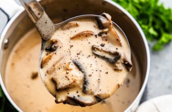 Creamy Mushroom Gravy – The Keep At Residence Chef