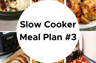 Sluggish Cooker Meal Plan #3