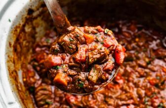 Gradual Cooker Texas Beef Chili