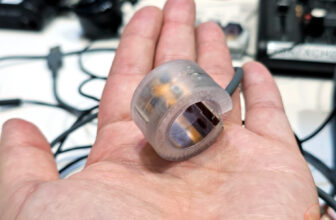 TDK AR+VR Ring Interface: A Prototype Exhibits Off Parts