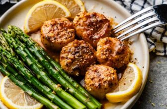 Lemon Garlic Scallops – The Keep At House Chef