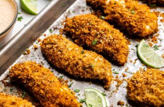 Chili-Lime Baked Hen Tenders