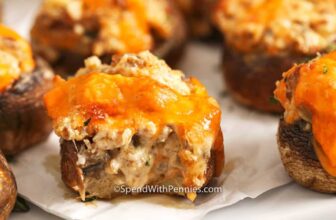 Sausage Stuffed Mushrooms
